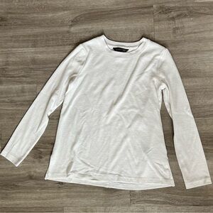 Banana Republic White Long Sleeve